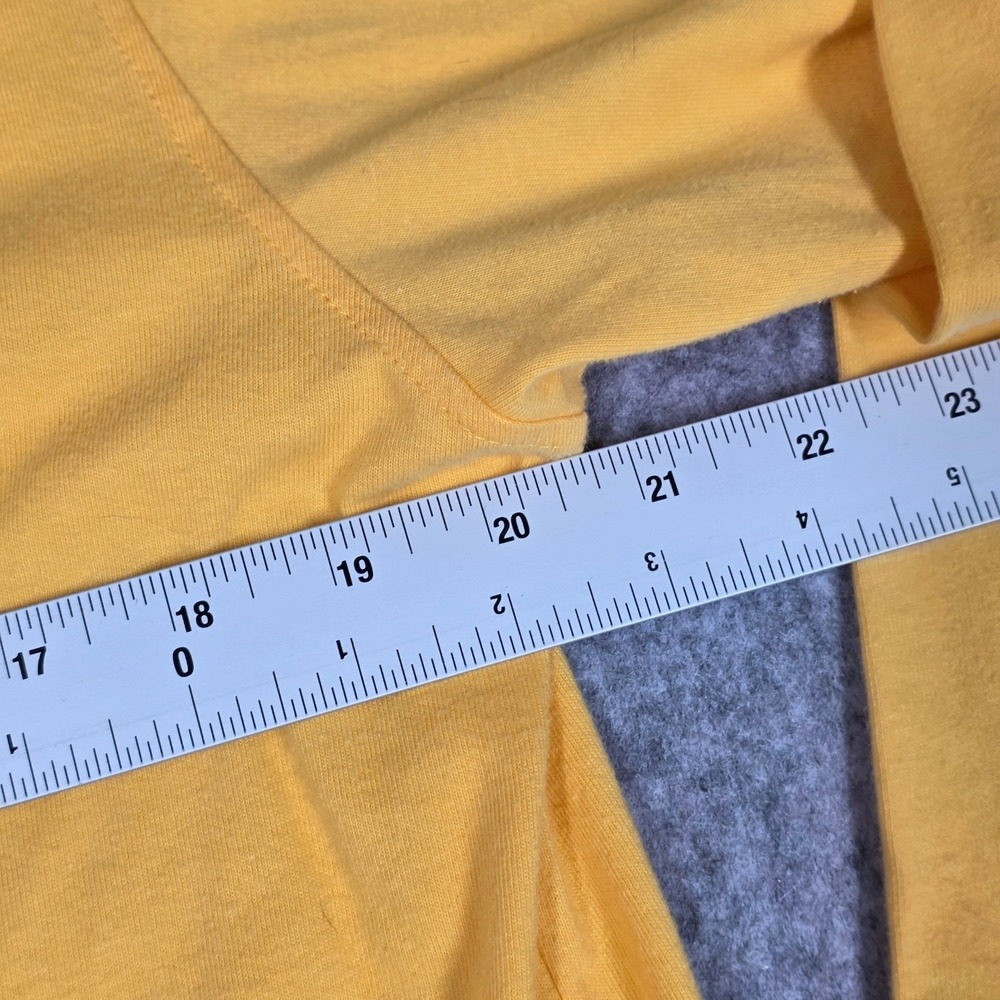 Vintage Richard & Company Cardigan Yellow Colorful Button Medium 90s Primary Art - Picture 6 of 10